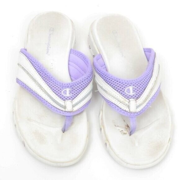 2 Pairs! Champion Thong Slip On Flip Flop Mesh Beach Sandals Women's 9 - Picture 3 of 6